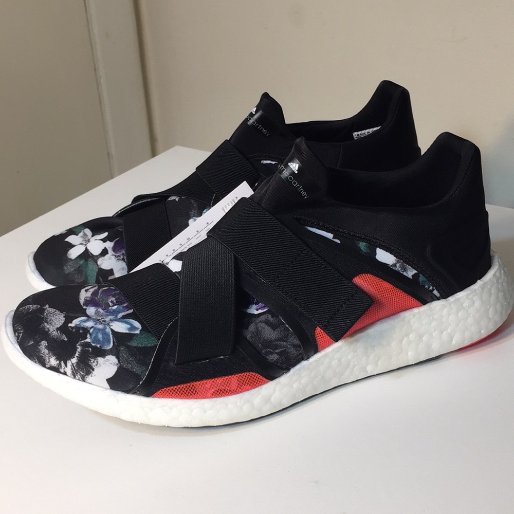 Stella McCartney x Adidas Pureboost floral sneaker